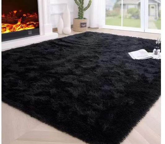 Gradient Long Wool Carpet – Soft & Washable