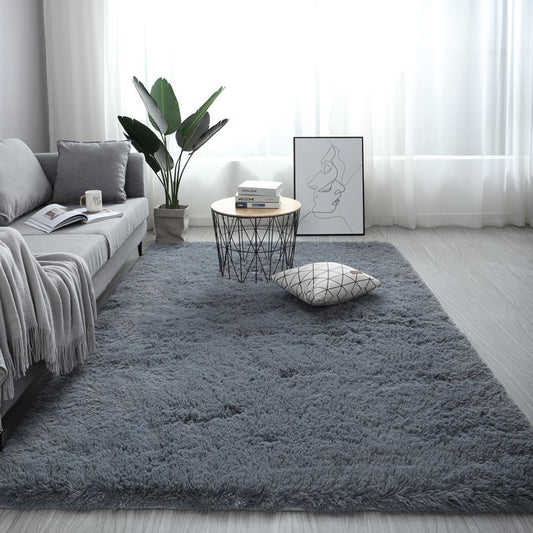 Soft Nordic Fluffy Rug – Large & Anti-Slip